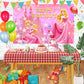 Princess Backdrop for Birthday Party Decorations, Princess Aurora Background for Baby Shower Party Cake Table Decorations Suppli