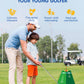 Humzo Toddler Golf Set for Boys Girls Age 3 4 5 6  limited availability Foot-Pedal Design Auto-Reloads Balls  Upgraded Kids Golf Cart with 3 Clubs & 8 Balls  Indoor and Outdoor Golf Toys Birthday Gift