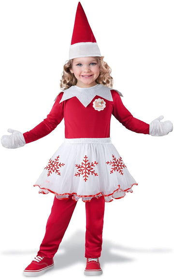 Elf On The Shelf Girl Elf Toddler Costume  4T