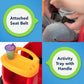 Simplay3 Roll And Stroll Quiet Ride-On Toddler Toy Push Car, With Seatbelt, For Toddlers Ages 1.5-4 Yrs., Red