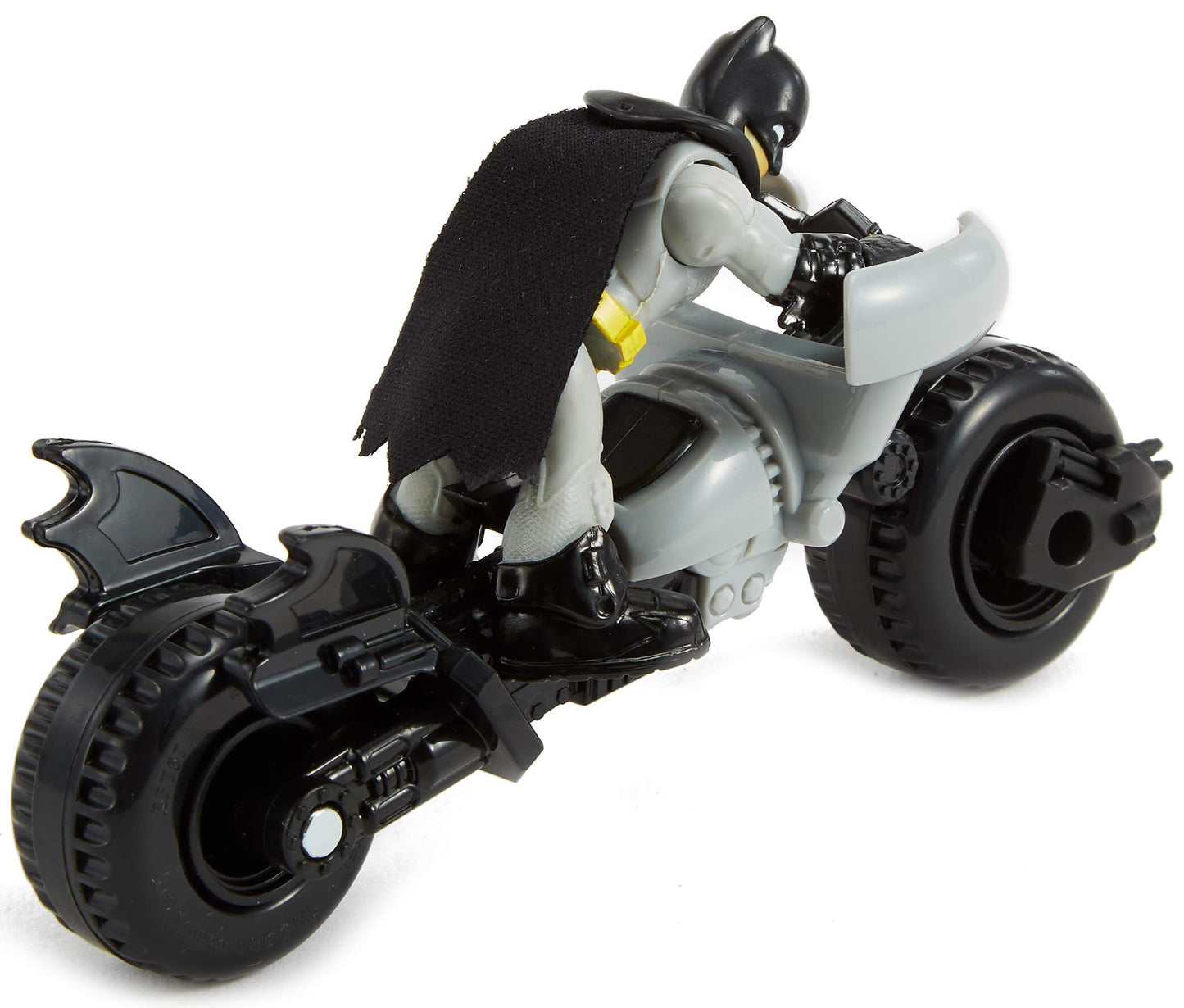Fisher-Price Fwk36 Imaginext Dc Super Friends Batman& Batpod Figure, Multicolor