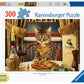 Ravensburger Dinner for One 300 Piece Jigsaw Puzzle - Multicolor, Large Format, FSC Certified, Fun Toy for Adults, 27x20 inches