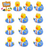 Lmtgldt Rubber Ducks - Rubber Ducks Bulk 12 Pcs,Rubber Duck For Jeeps,Baby Bath Toys,Rubber Duckies For Baby Shower Pool Party F