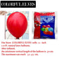 Colorful Elves Red Balloons 12 Inch 100Pcs Red Helium Latex Party Balloon Decorations