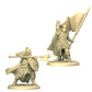 CMON A Song of Ice and Fire Tabletop Miniatures Game Baratheon Halberdiers Unit Box - House Baratheon Vanguard Defense! Strategy Game for mature-themeds  Ages 14+  2+ Players  45-60 Minute Playtime  Made