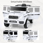 Infans Licensed Mercedes Benz G63 Kids Ride On Car, 12V Electric Vehicle With Remote Control, Double Open Doors, Music, Bluetooth, Wheels Suspension, Battery Powered For Children Boy Girl (White)