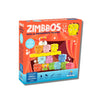 Blue Orange Wooden Stacking Game - Zimbbos STEM Skill Builder for Kids, Multi-Color, Model 180