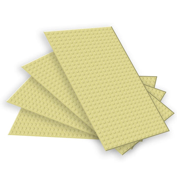 Tormen 10X5 Inch Classic Baseplates, Building Bricks Plates Compatible For Major Brands, & Stem Activities, Inspiring Creativity