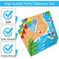 96 Pcs Beach Party Supplies Paper Plates Napkins Summer Beach Hawaiian Pool Party Birthday Decorations Favors For Kids Serves 24