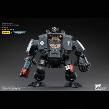 malt-inspiredISE JOYTOY 1/18 Action Figures Mech - Warhammer 40 000 Black Templars Redemptor Dreadnought - 12 Classic Character Collectible Age 15 and Above