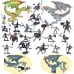 Guaishou Dragon Knight Action Figure Horse With Lance Fantasy World Ancient Soldiers Warriors Army Cavalry Party Favors Classic Soldier Toys