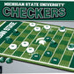 Masterpieces Ncaa Michigan State Spartans Checkers Board Game, 13'' X 21''