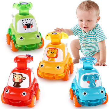 Cars Toys For 1 Year Old Boy Birthday Gift: Press And Go Toys Cars For Toddlers 1-3 Baby Toys 12-18 Months Toddler Toys Age 1-2 One Year Old Boy Toys First Birthday Gifts For 1-3 Year Old Boys Girls