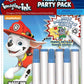 Nickelodeon Imagine Ink Coloring Book Set for Girls Boys - 12 Pack No Mess with Paw Patrol Stickers (Paw Patrol Party Favors Bun