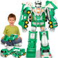 Laradola Toys For 3 4 5 6 7 8 Year Old - Transform Robot Kids Toys Cars | Stem Building Toddler For Ages 4-8 | 5 In 1 Constructi