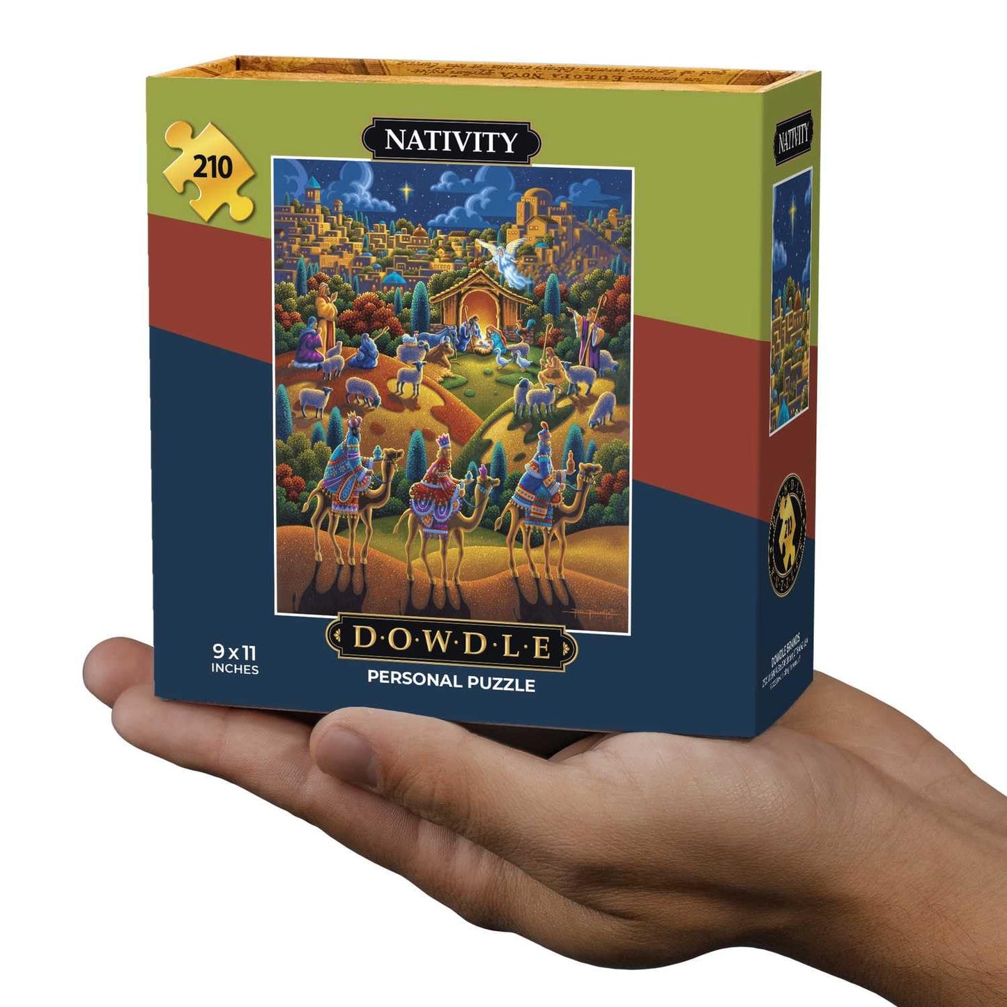 Personal Nativity Puzzle - 210 Pieces by Dowdle Folk Art