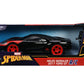Jada Toys Marvel Spider-Man 1:16 Miles Morales 2017 Ford GT RC Remote Control Car 2.4GHz, Toys for Kids and Adults, Black