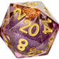 Metallic Dice Games Lic95220 Liquid Core Aether Abstract D20 Elixir Dice