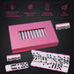 Idtq Double Six Standard Dominos Set 28 Tiles - Dominos Set Games For Adults, Classic Numbers Table Games, Family Travel Dominos