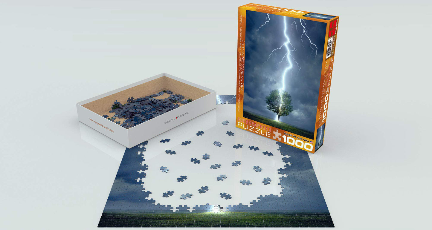 Eurographics Lighting Striking Tree 1000-Piece Puzzle