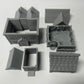 Paintable Tabletop Miniature Little Town Building Terrains Compatible With D&D Rpg War Gaming - 18Mm Scale Scenery With Medieval