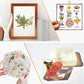 Aboofx 9 x 9 Large Microwave Flower Press Kit, Quickly Flower Drying Kit Leaf Press Flower Pressing Kit for Adults Fast Making P