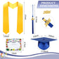 Mukum Kindergarten Graduation Cap and Gown Set with Tassel 2025 Charms Graduations Stoles for Kid Preschool Kindergarten