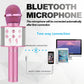 Kids Karaoke Microphone For Singing: Bluetooth Karaoke Microphone Wireless - Perfect Christmas Birthday Gifts For 2 3 4 5 6 7 8 Year Old Girls Toys