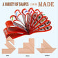 KINGOU Wood T Shape Puzzle - 4 Pieces Brain Teaser Toy for Kids & Adults, Advanced Level, Model KPuzzle-125