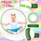 Syhood 12 Pcs Toy Color Hoop Plastic Detachable Adjustable Hoop Light Weight Exercise Fitness Equipment Toy Waist Ring for mature-themed Party  3 Sizes (Gradient Green)