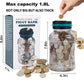 Qiekaka Coin Bank For Saving Money Digital Coin Counter, Piggy Bank For Adults Kids, Coin Jar With Change Counter For Counting S