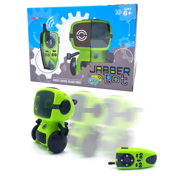 JabberBot - Multifunctional Smart RC Robot For Kids. Remote Control Robot That Can Move, Make Fun Sound/Voice Effects, Talk and 