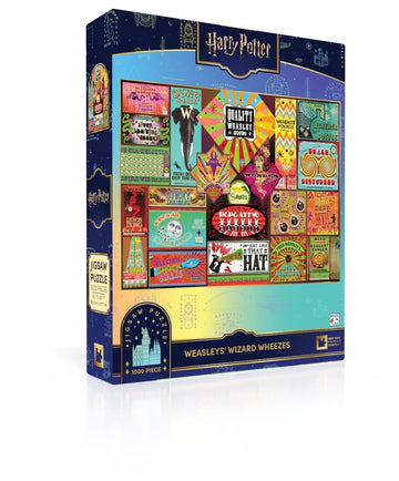 New York Puzzle Company - Harry Potter Weasleys' Wizard Wheezes - 1000 Piece Jigsaw Puzzle for mature-themeds