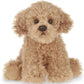 Bearington Lil' Caramel Dog Stuffed Animal - Plush Goldendoodle Toy - 6.5" Labradoodle Plush - Perfect for Kids