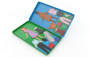The Purple Cow Droodle Game - Magnetic Travel Game for Kids - Fun Sketching Activity - Great for Travel - Model 7290016026733