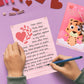 FUN LITTLE TOYS Valentines Mini Plush Toy Set, 28 Packs Cute Stuffed Animals, Pink for Kids & Classroom