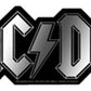 C&D Visionary Licenses Products AC/DC Logo Sticker, Chrome
