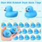 Hungdao 24 Pcs 2 Inch Mini Rubber Ducks For Kids Children Party Favors Bulk Bath Ducks Summer Pool Floating Toys Birthday Gifts