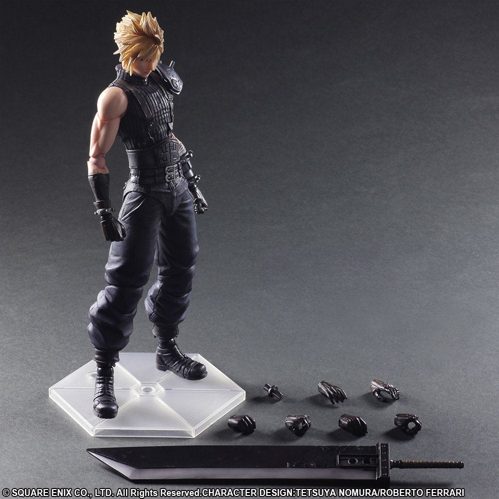 Square Enix Final Fantasy VII Remake Cloud Strife Play Arts Kai Action Figure