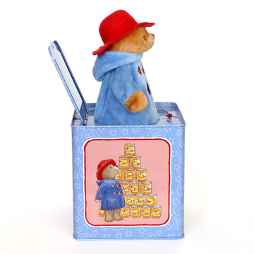 Yottoy Paddington Bear Collection | Paddington For Baby Jack-In-The-Box Infant Plush Toy With Music
