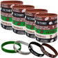 36 PCS Football Motivational Rubber Bracelets - Super Bowl Sports/Football Birthday Party Favors Supplies Decorations Gifts Priz