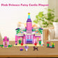 Brick Story Girls Princess Palace Building Blocks Toys 178 Pieces Pink Fairy Castle Building Set Girls Friends Construction Toy Playset Great Small Gift For Kids Age 6 7 8 9 10 And Up