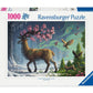 Ravensburger 1000 Piece Spring Deer Jigsaw Puzzle - Handcrafted, 27.6 x 19.7 inches, Multi Color, Model 12000616, Made in Germany