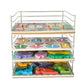 Melissa & Doug Multi-Fit Metal Wire Puzzle Rack 12 Inches Wide And 0.75 Inches Deep - Puzzle Holder Rack Storage Organizer For Kids,Silver