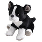 Wild Republic Pocketkins Eco Boston Terrier  Stuffed Animal  5 Inches  Plush Toy  Made from Recycled Materials  Eco Friendly