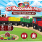 Masterpieces Wood Train Sets - Old Macdonald 18 Piece Train Set