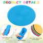 Vinsot 56 Pcs Flying Discs Bulk Flying Discs For Kids Soft Rubber Flyer Disk Outdoor For Children Adults Dogs For Sports Party F