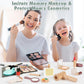 Makeup Kit Toys for 2 Year Old Girls Gifts - Wooden Makeup Toy Set Pretend Play for Toddler 2-4 - Montessori Toys for 2 3 Year O