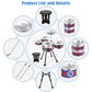 M Sanmersen Kids Drum Set Jazz Drum Kit 8 Piece For Toddler Educational Percussion Musical Instruments Drum Toy Playset Xmas Gift For Boys Girls - Blue