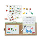 Melissa & Doug Reusable Drawing & Magnet Kit – Farm, 38 Magnets, 5 Dry-Erase Markers, 11.9 x 9.5 x 1.25 inches